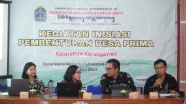 INISIASI PEMBENTUKAN DESA PRIMA