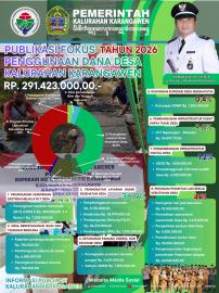 PUBLIKASI FOKUS PENGGUNAAN DANA DESA TA 2026