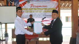 Peresmian Anggota Badan Permusyawaratan Kalurahan Antar Waktu Kalurahan Karangawen Pemerintah Kalura